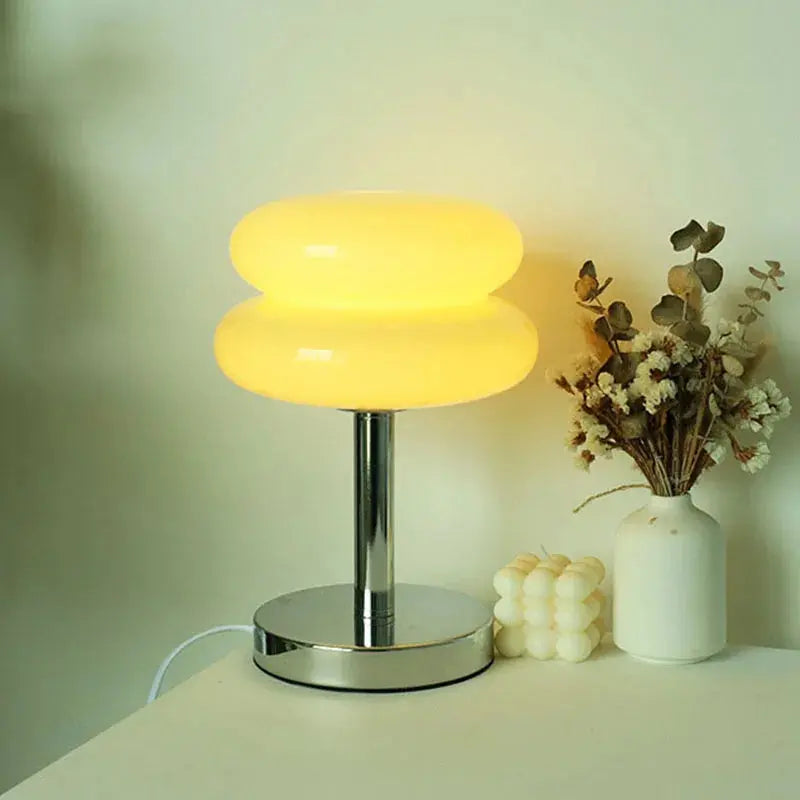 Night Light Glass Table Lamp