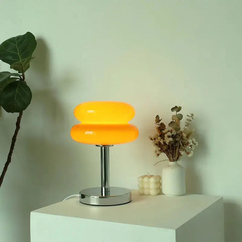 Night Light Glass Table Lamp