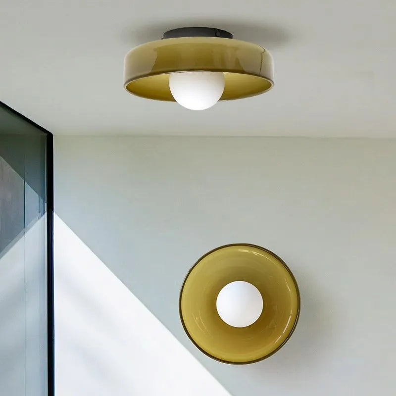 Nordic Serenity Glass Pendant Light for Elegant Spaces