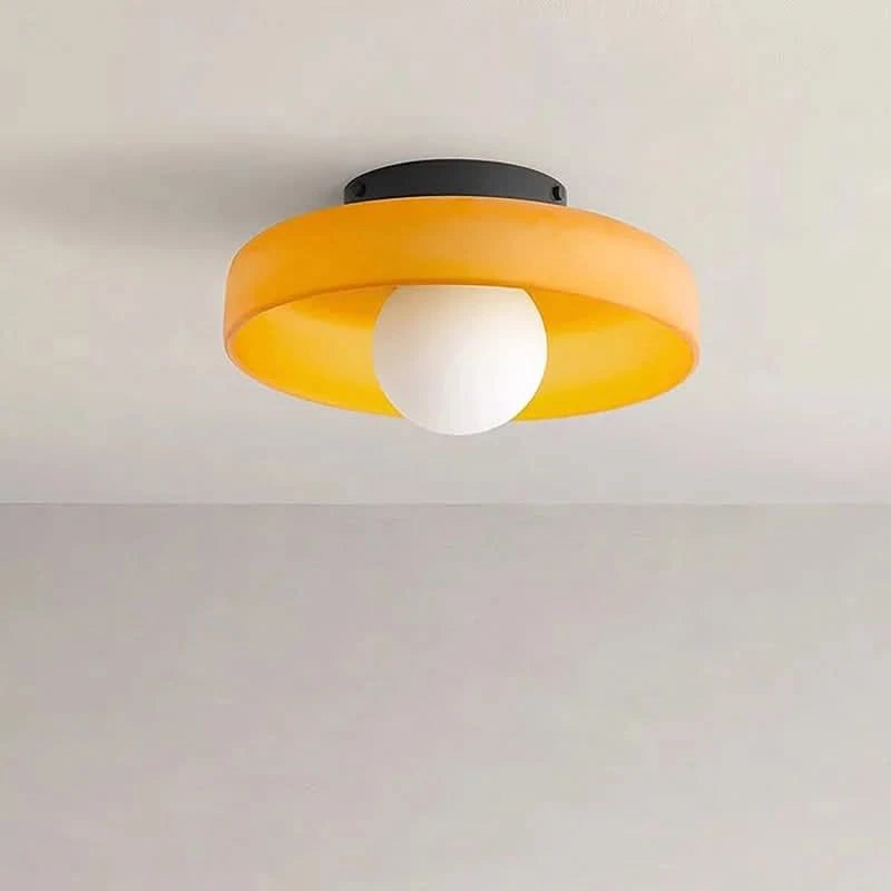 Auris Modern Glass Ceiling Light for Chic Home Ambiance