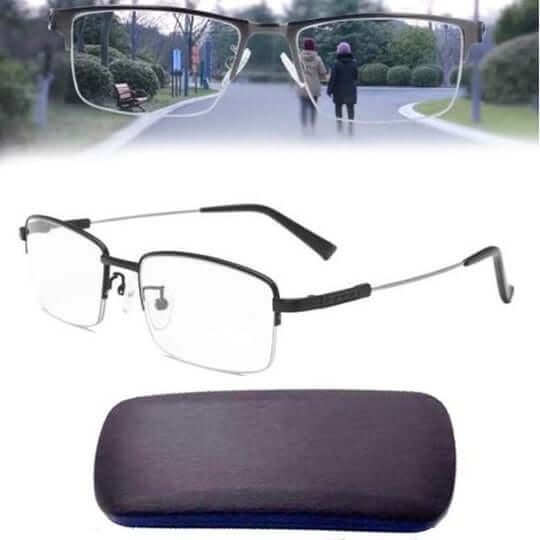 Progressive Glasses | Multifocal Lenses for Near and Distant Vision | Anti-Glare and UV Protection