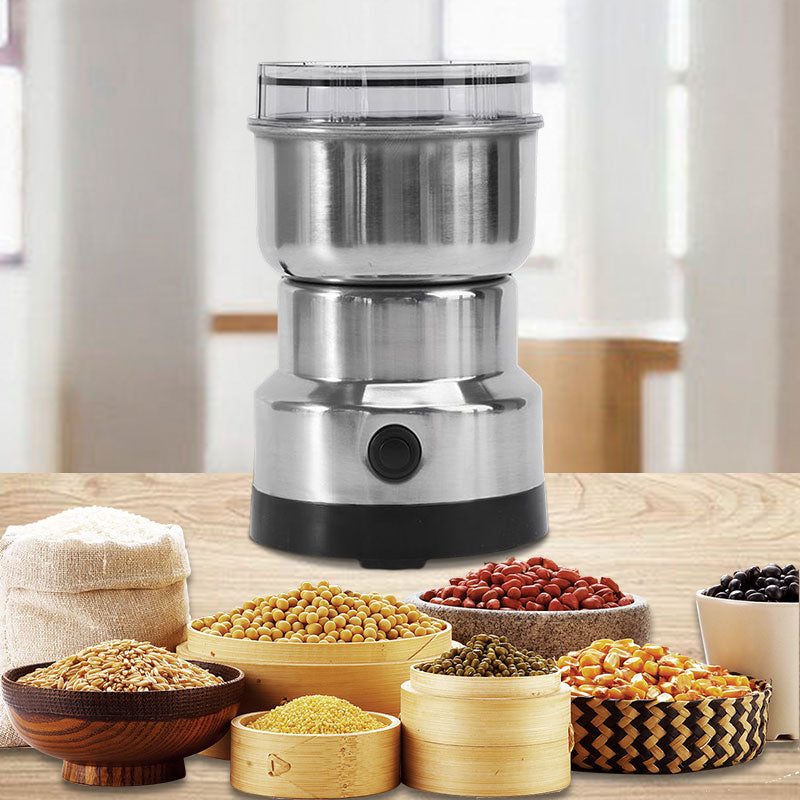 QuickBlend Electric Spice and Coffee Grinder with Steel Blades