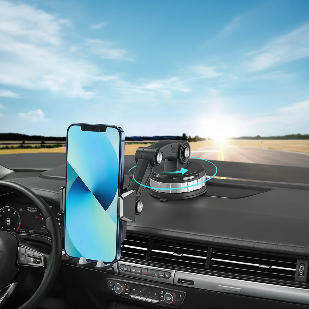 SmartMount - Versatile 360° Car Phone Holder