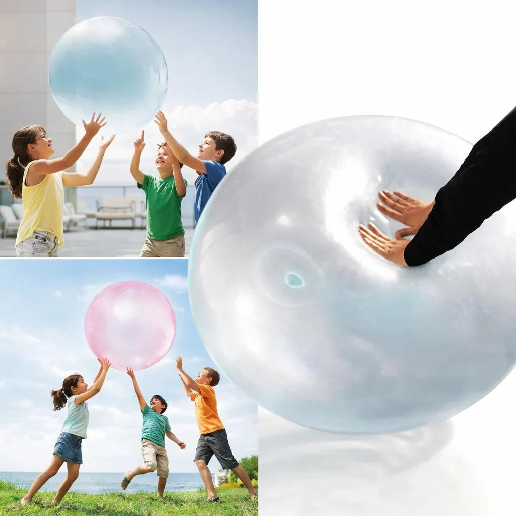 Inflatable Rubber Ball for Kids | Tear-Resistant Play Ball