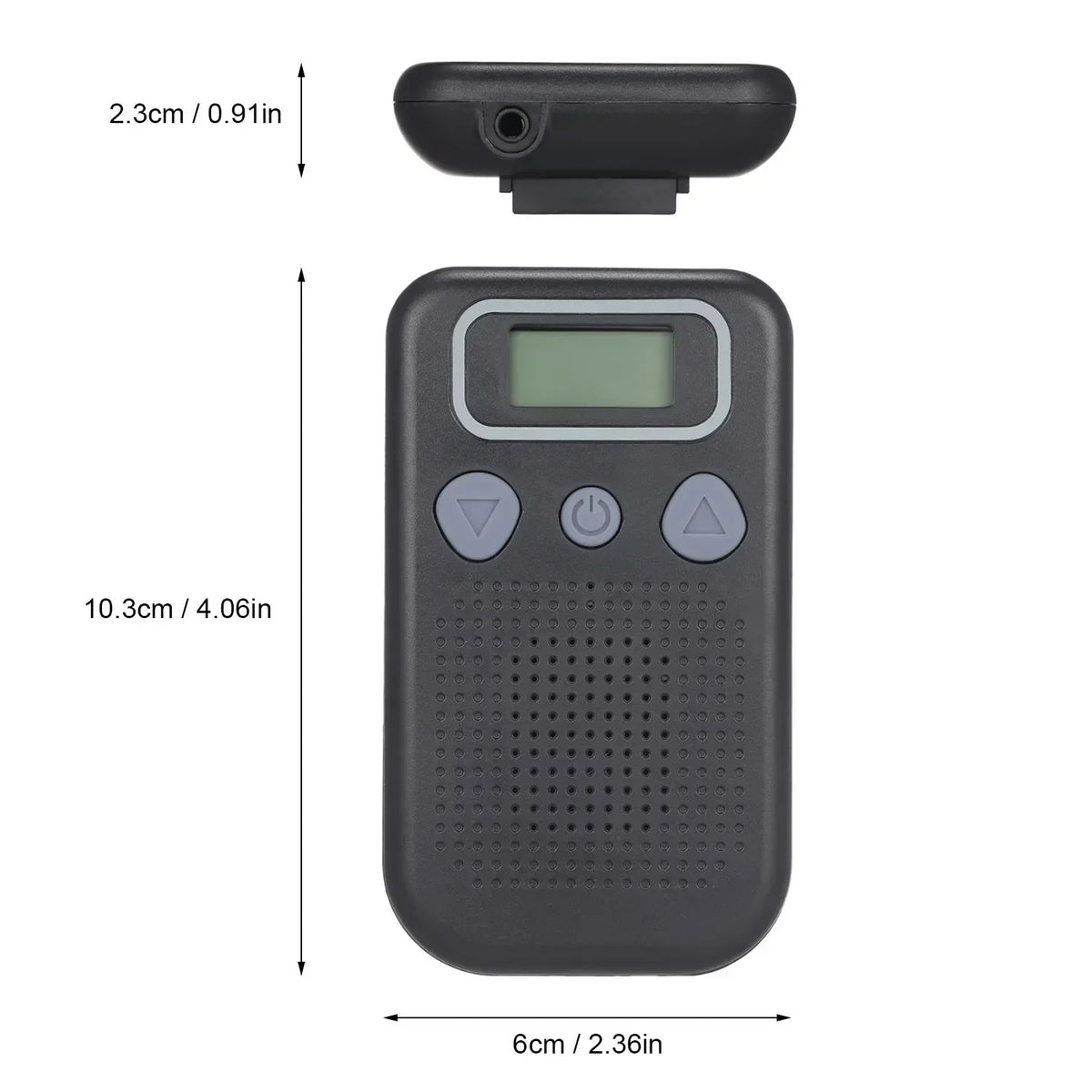 Rechargeable In-Ear Sound Amplifier for Hearing Support in Seniors