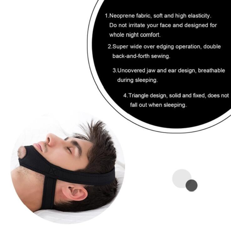 Adjustable Chin Support for Snoring Prevention