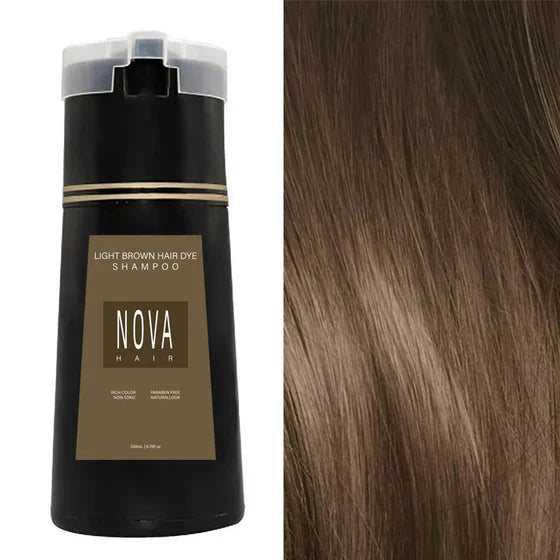 Hair Color Shampoo for Easy Gray Coverage and Color Care