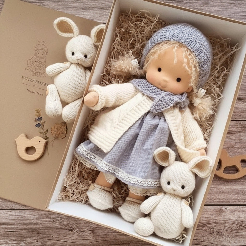 Cotton Dreamer - Unique Handmade Doll for Creative Play