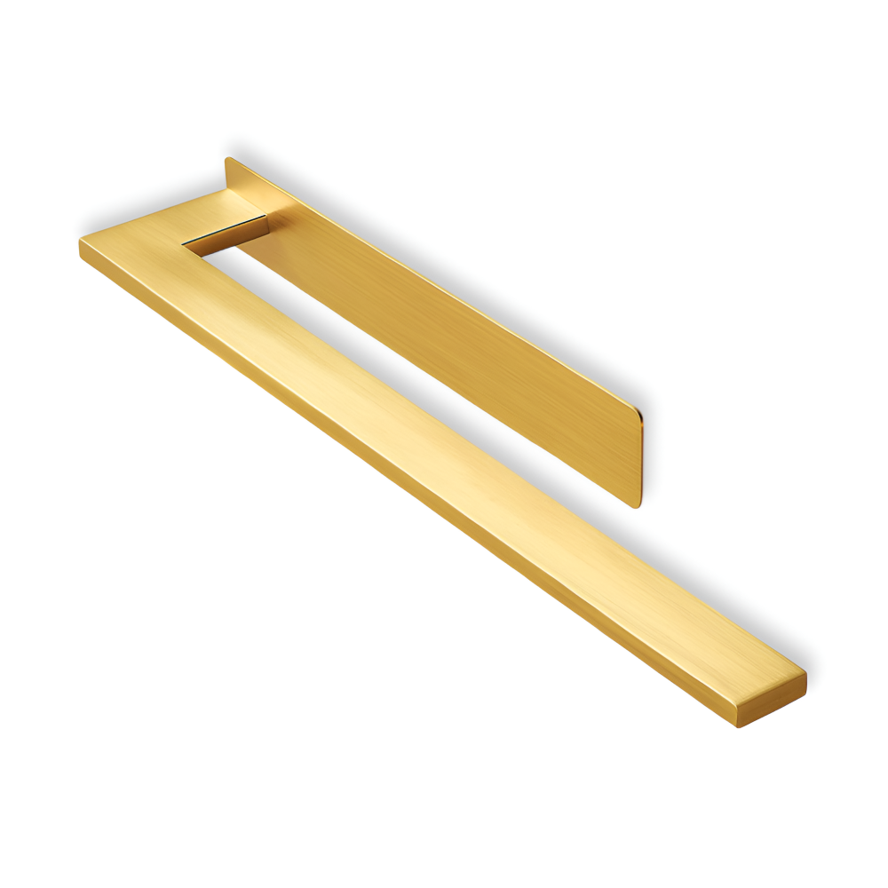 Self-Adhesive Towel Holder for Wall Mounting | Moisture-Resistant Stainless Steel