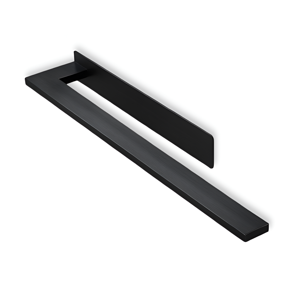 Self-Adhesive Towel Holder for Wall Mounting | Moisture-Resistant Stainless Steel