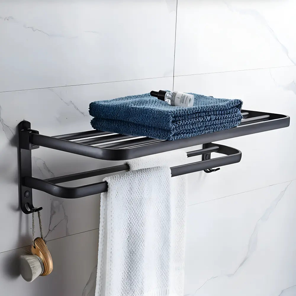 Aluminum Towel Rack with Hook