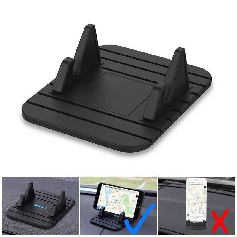 Car Phone Mount | Dashboard Holder | Non-Slip Silicone Base