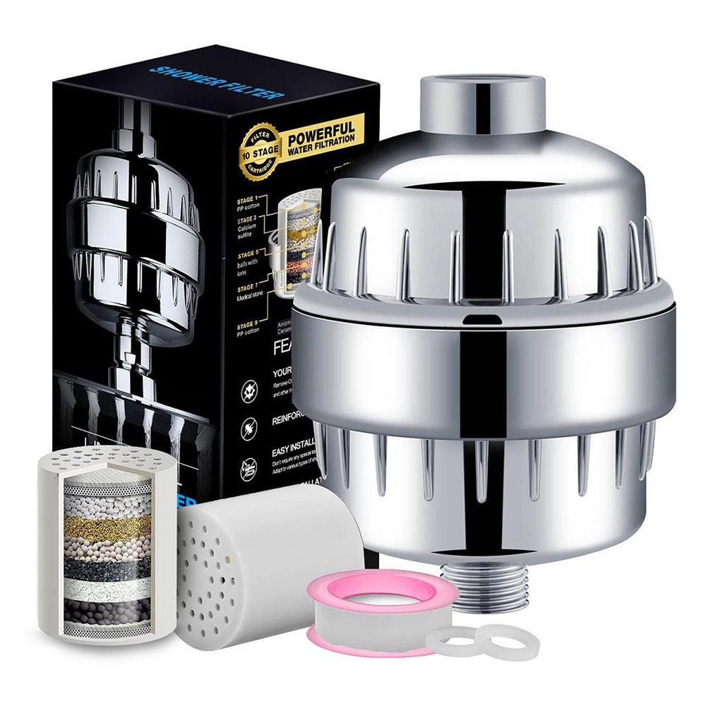 15-Stage Shower Filter for Hair and Skin Care