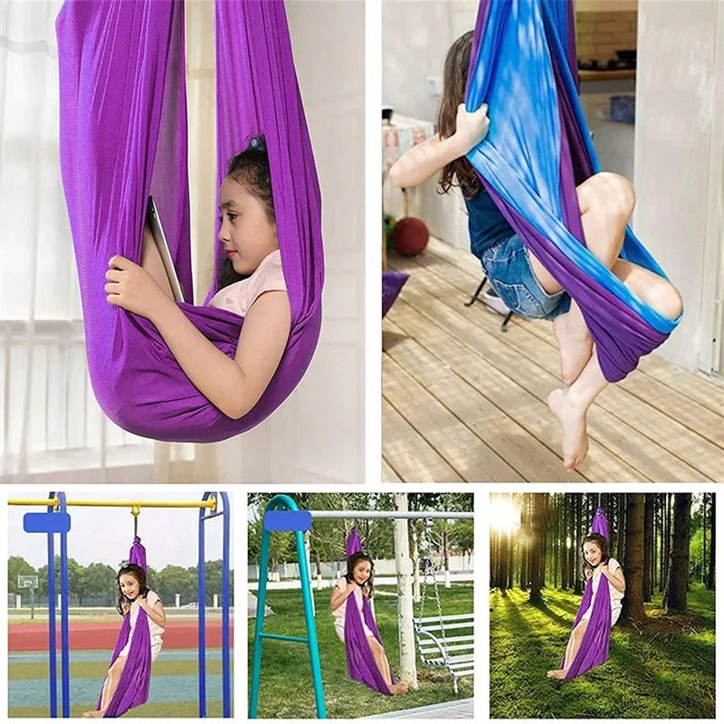 Children's Cotton Hammock – Calming Therapy Swing