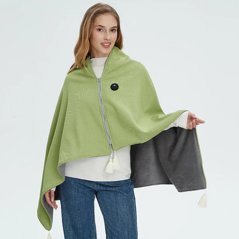 Portable Heated Blanket | USB Wearable Heating Blanket