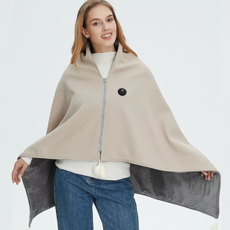 Portable Heated Blanket | USB Wearable Heating Blanket