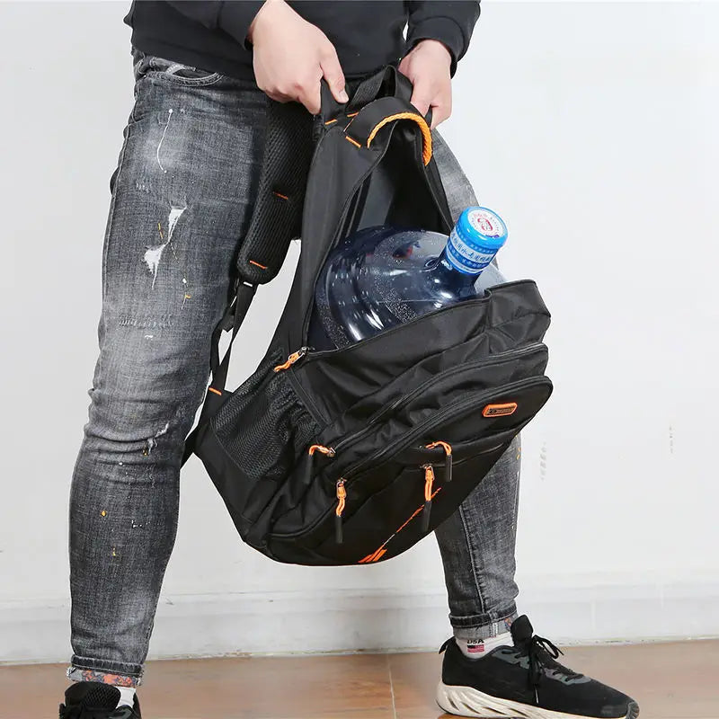 Men's Versatile Waterproof Backpack for All Adventures