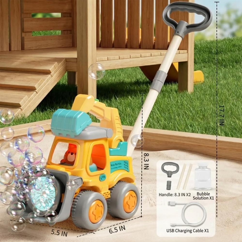 Bubble Toy Push Walker for Babies