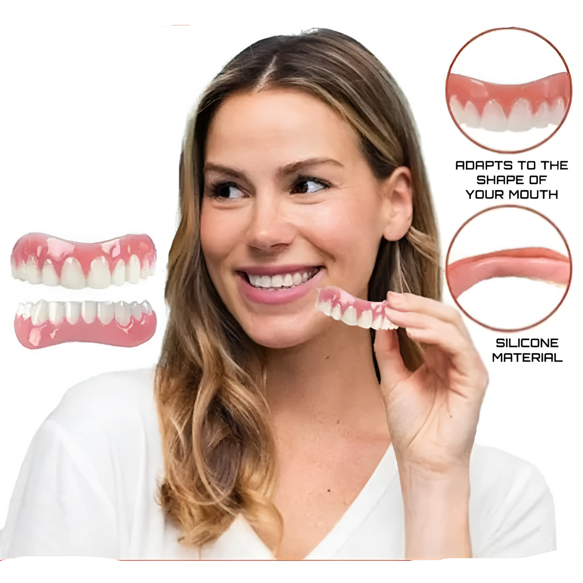 Denture Fit Kit for Secure Hold and Natural Appearance