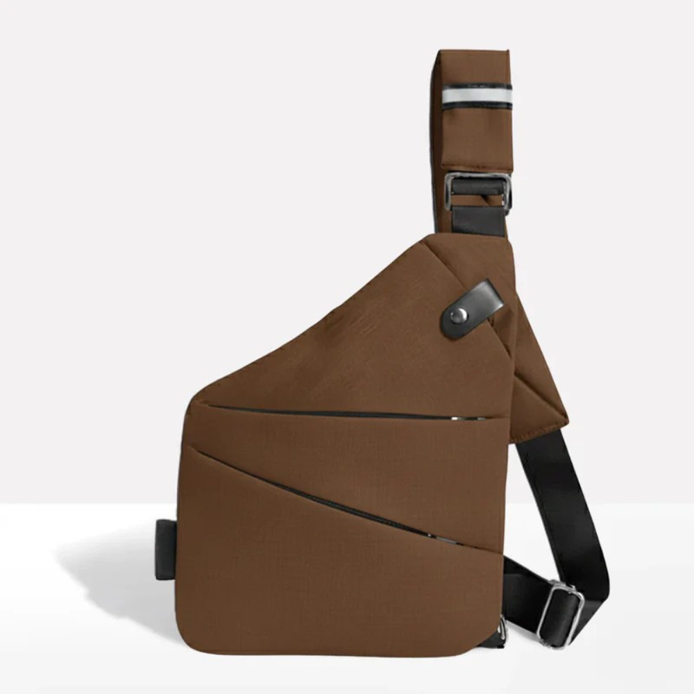Anti-Theft Crossbody Bag for Secure Storage