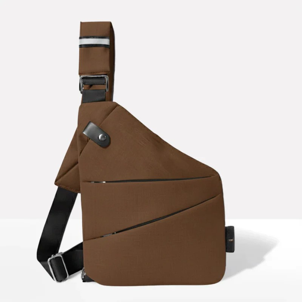 Anti-Theft Crossbody Bag for Secure Storage