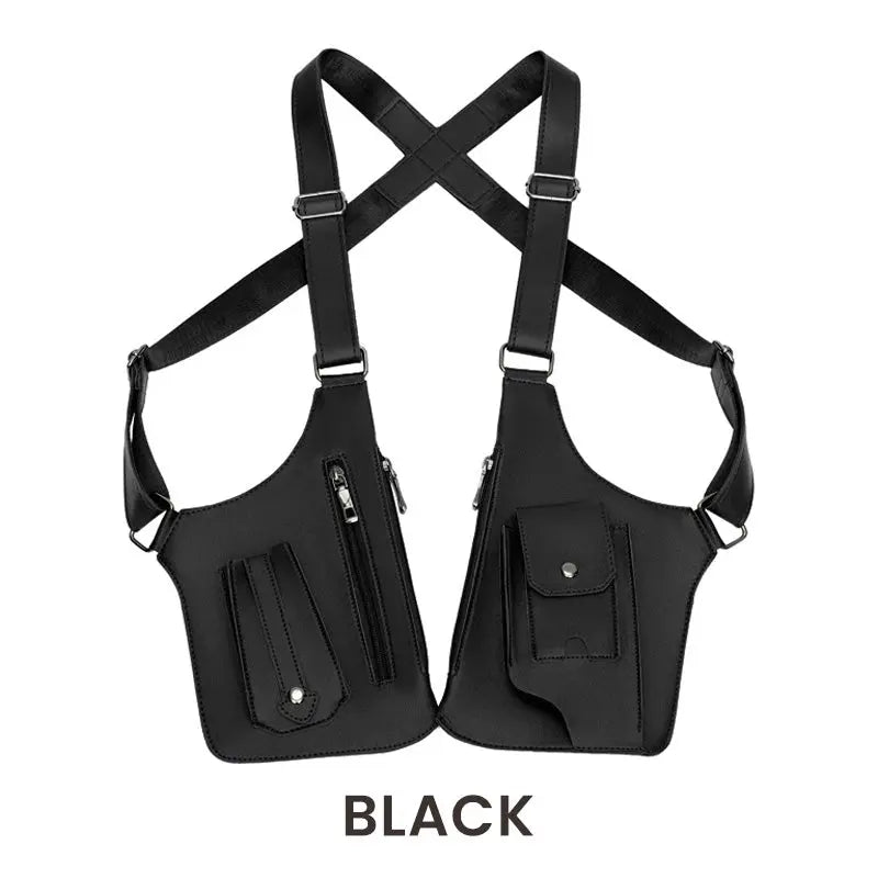 Multi-Compartment Crossbody Sling Bag for Men | Anti-Theft Travel Pack