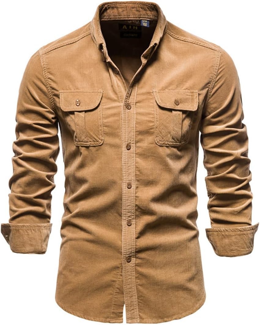 Men's Overshirt with Buttoned Chest Pockets | Comfortable Everyday Layer