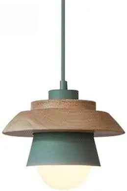 Norse Style Wooden Pendant Light Fixture