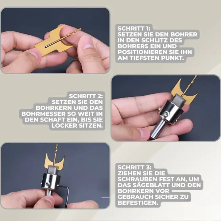 Hard Metal Wood Bead Drilling Kit