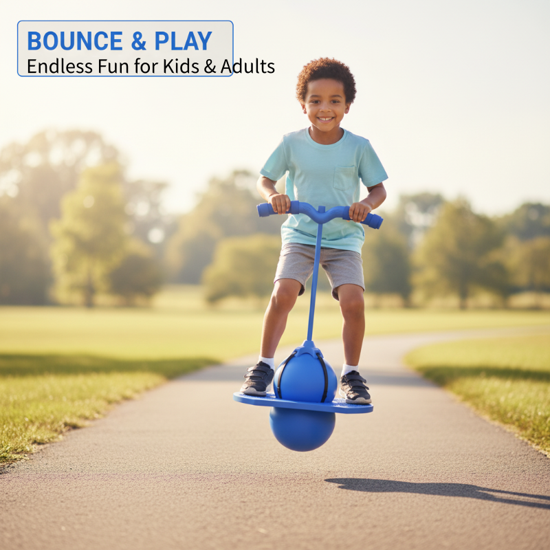 Jump Ball | Non-Slip Surface | Removable Handles