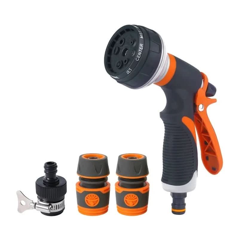 Ergonomic Garden Hose Sprayer with 8 Adjustable Pressure Settings