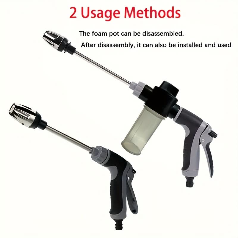 Ergonomic High-Pressure Spray Gun for Garden and Car Cleaning