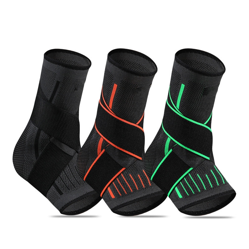 Adjustable Velcro Closure Compression Ankle Support Brace