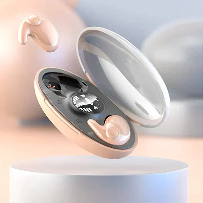 Wireless Mini Earbuds for Sleep with Noise Cancelling and Extended Battery