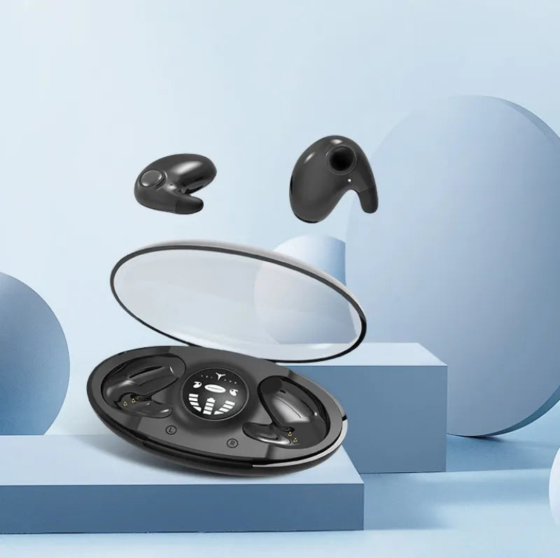 Wireless Mini Earbuds for Sleep with Noise Cancelling and Extended Battery