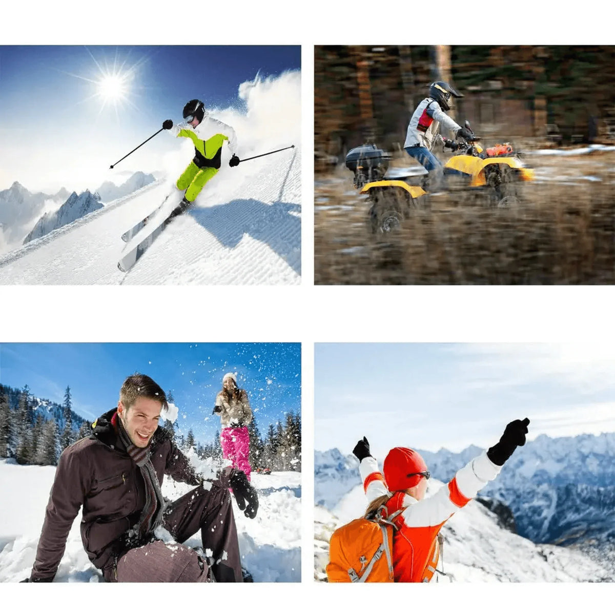 Adjustable Temperature Control Heated Insoles for Outdoor Use