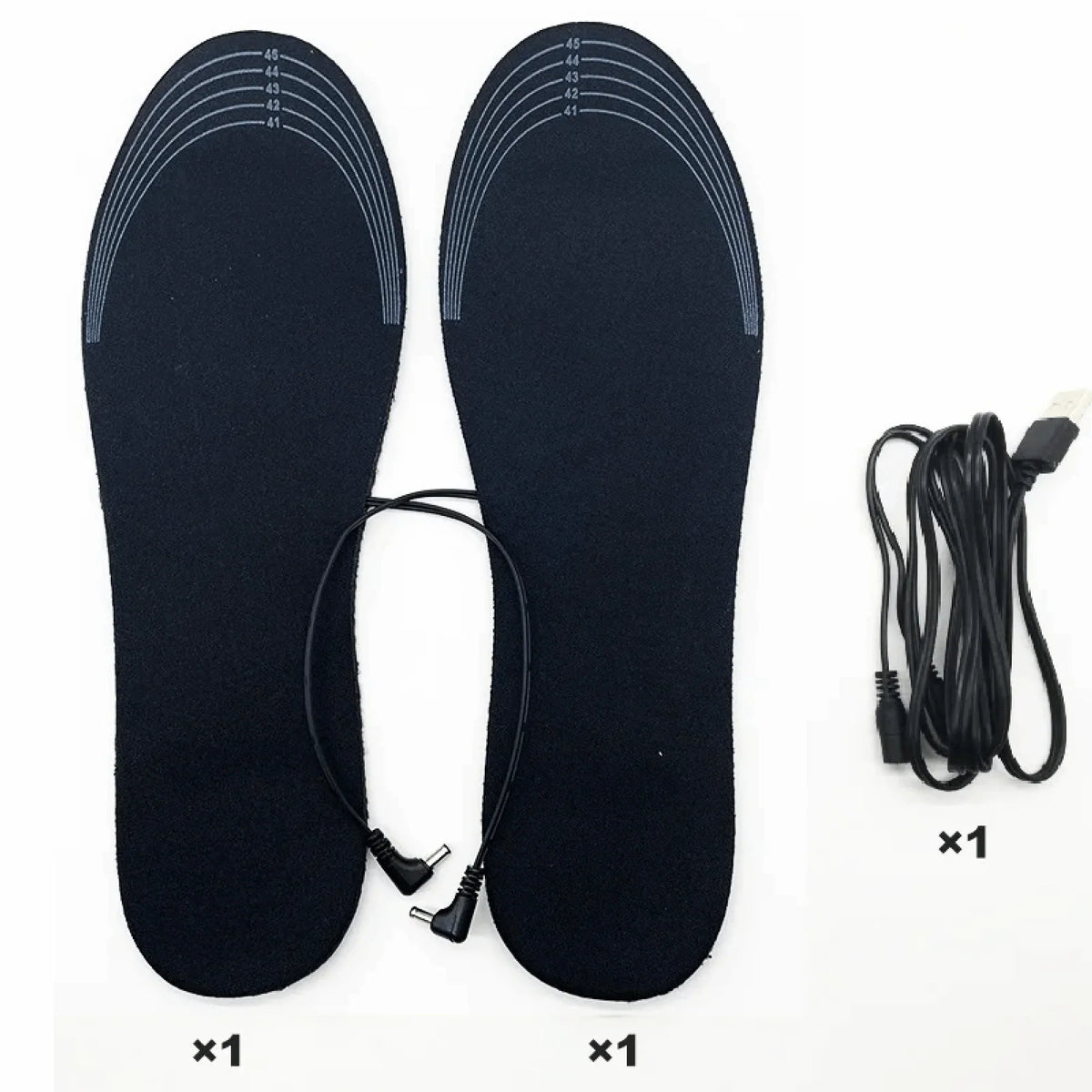 Adjustable Temperature Control Heated Insoles for Outdoor Use