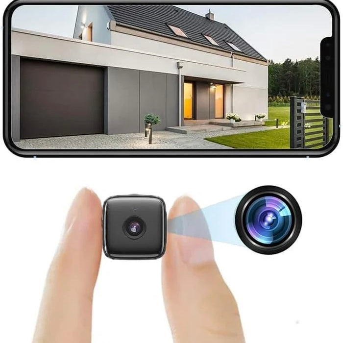 WiFi Indoor Surveillance Camera with Night Vision and Motion Sensor