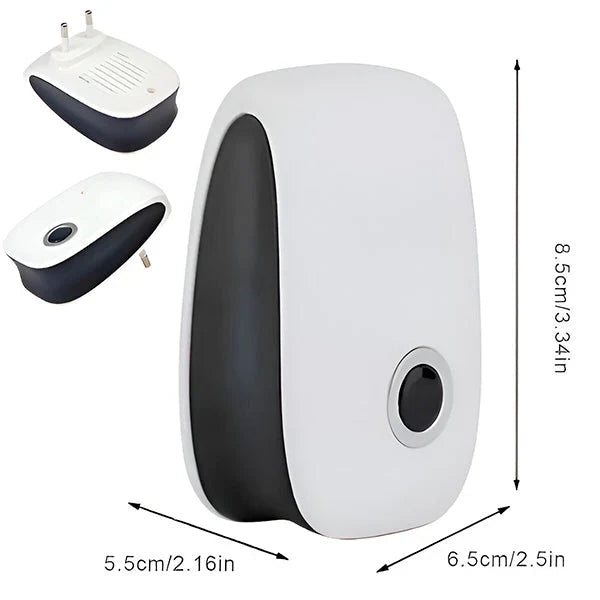 Plug-In Ultrasonic Insect Repeller for Chemical-Free Indoor Protection