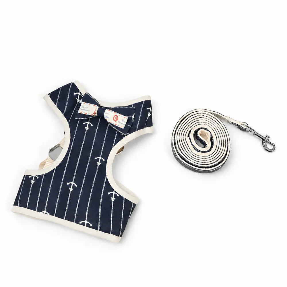 Adjustable Soft Mesh Cat Leash and Harness Set