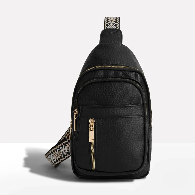 Adjustable Shoulder Strap Anti-Theft Crossbody Bag