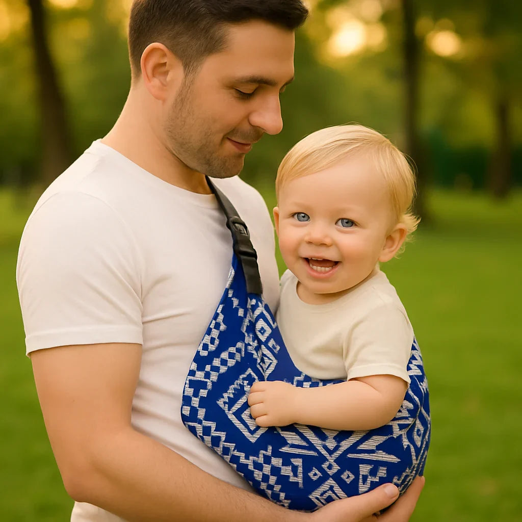 Ergonomic Baby Carrier with Adjustable Straps – Breathable Support Design