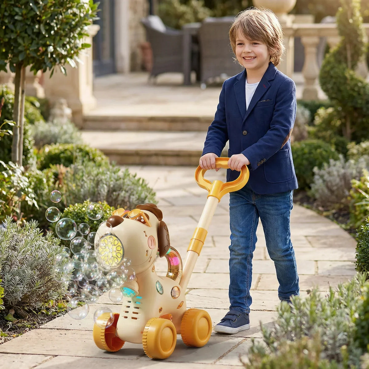 Bubble Toy Push Walker for Babies