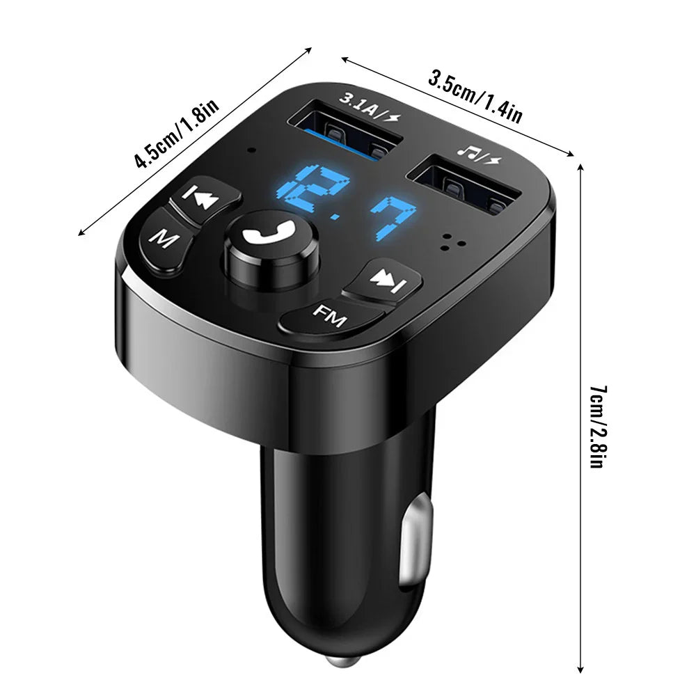 Car Bluetooth Adapter for FM Transmission