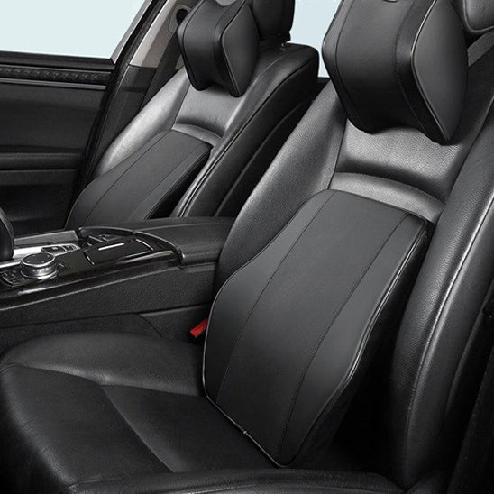 Memory Foam Lumbar Support Cushion and Pillow for Car