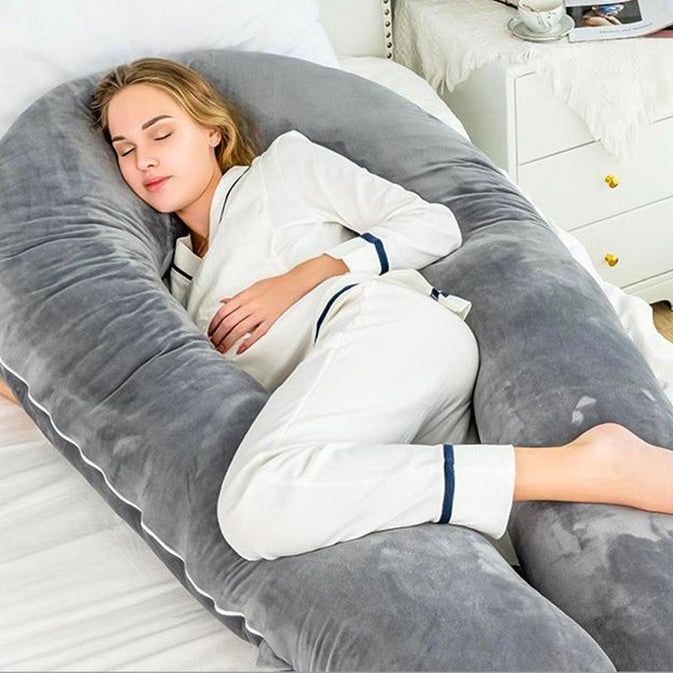 Soft Support Full Body Pillow for Comfortable Ergonomic Sleep