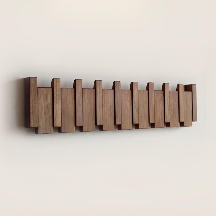 Magnetic Foldable Hook Rack for Wall Storage