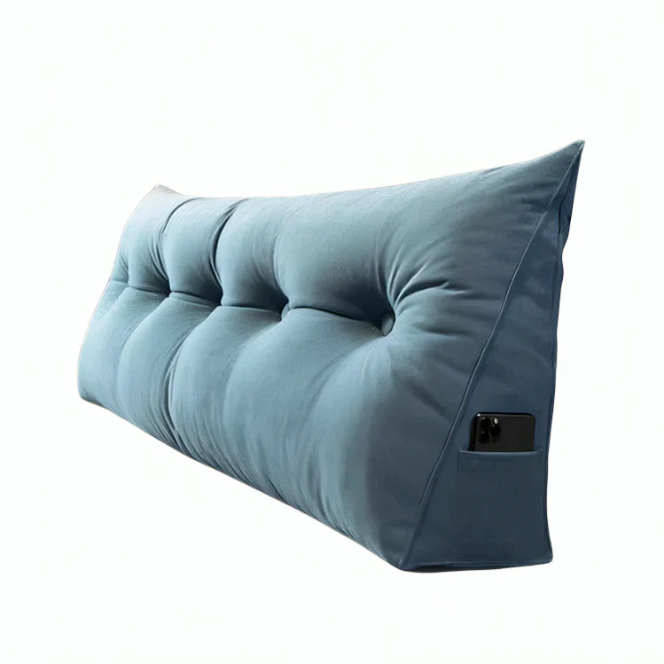Ergonomic Bed Cushion Pillow for Back Support and Comfort