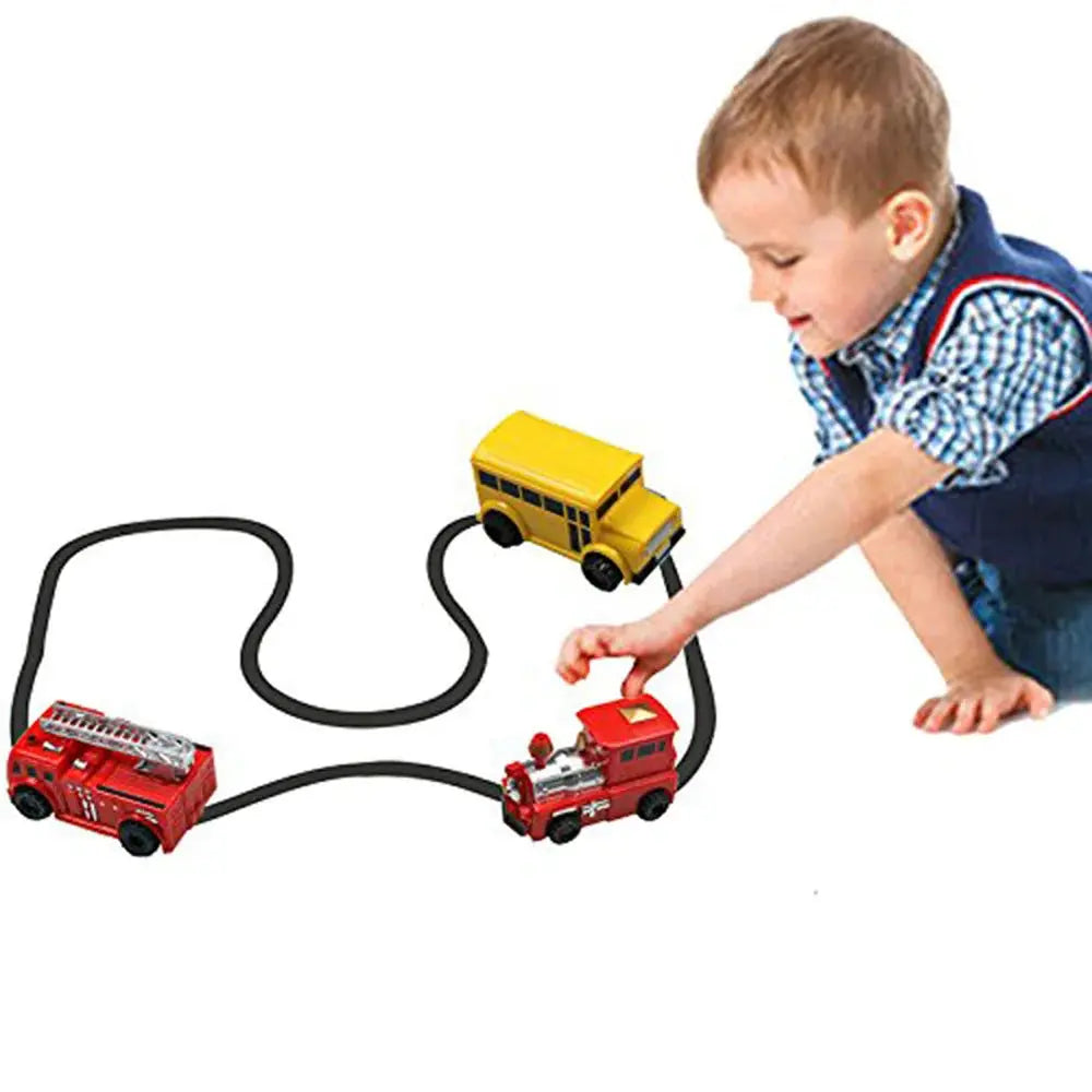 Track-Drawing Toy Car – Follow the Path and Start Driving