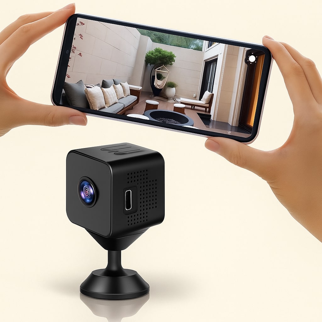 Indoor Camera with Night Vision and Motion Detection